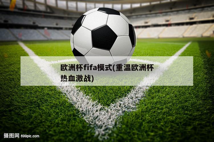 欧洲杯fifa模式(重温欧洲杯热血激战)-第1张图片-深圳市凯迪瑞门窗科技有限公司